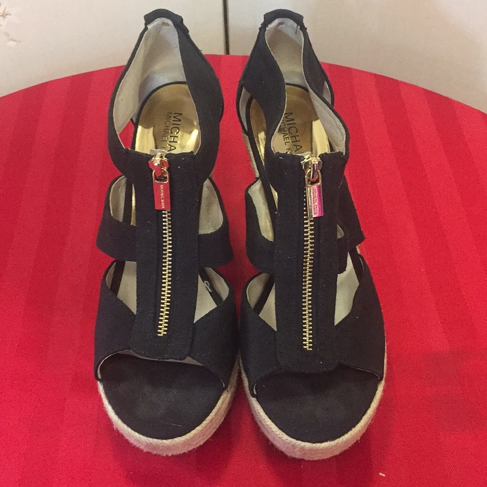 Zip up Michael Kors  wedge sandals